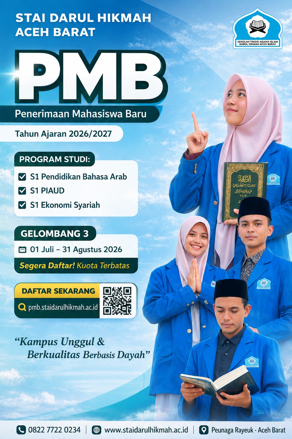 Penerimaan Mahasiswa Baru Gelombang 3